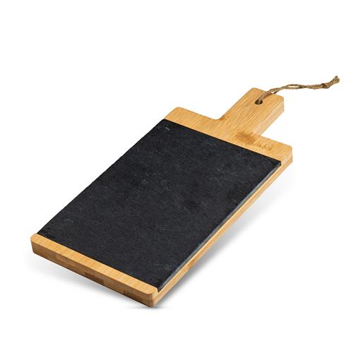 Bamboo board with slate