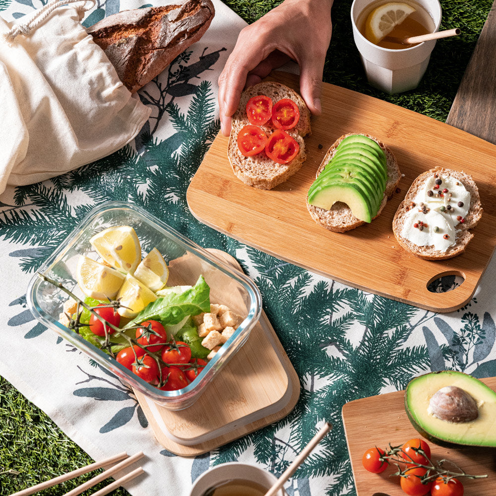 Bamboo serving board