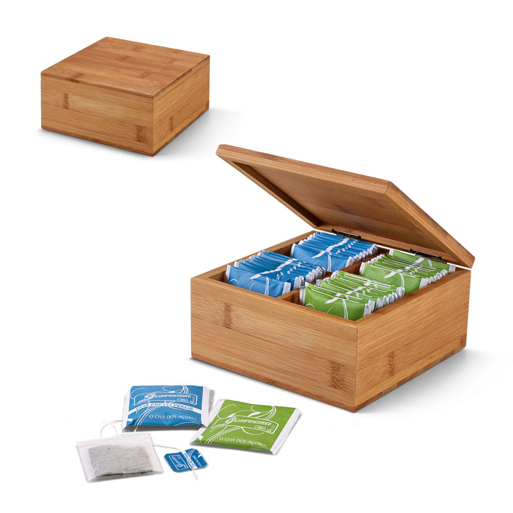 Bamboo tea box