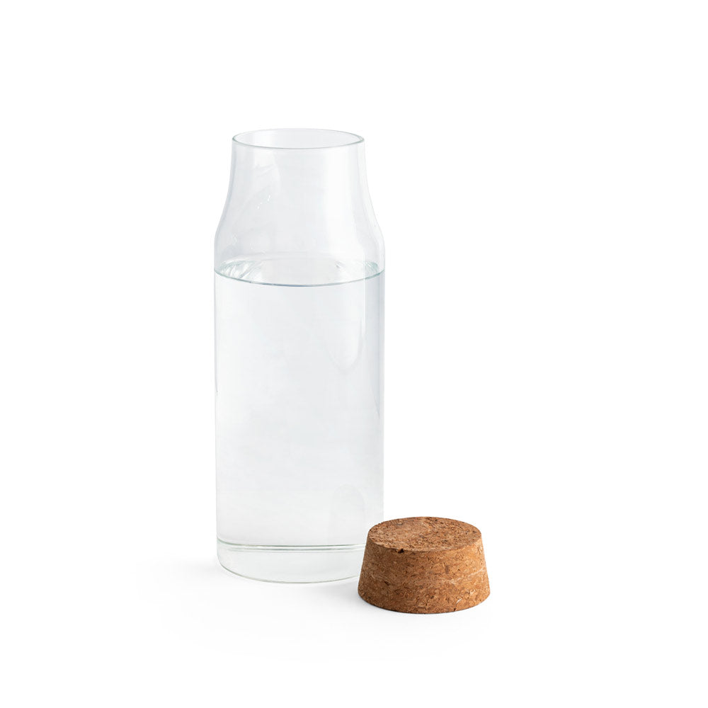 Glass bottle with cork lid 800 mL