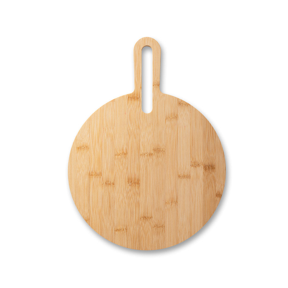 Circular bamboo board