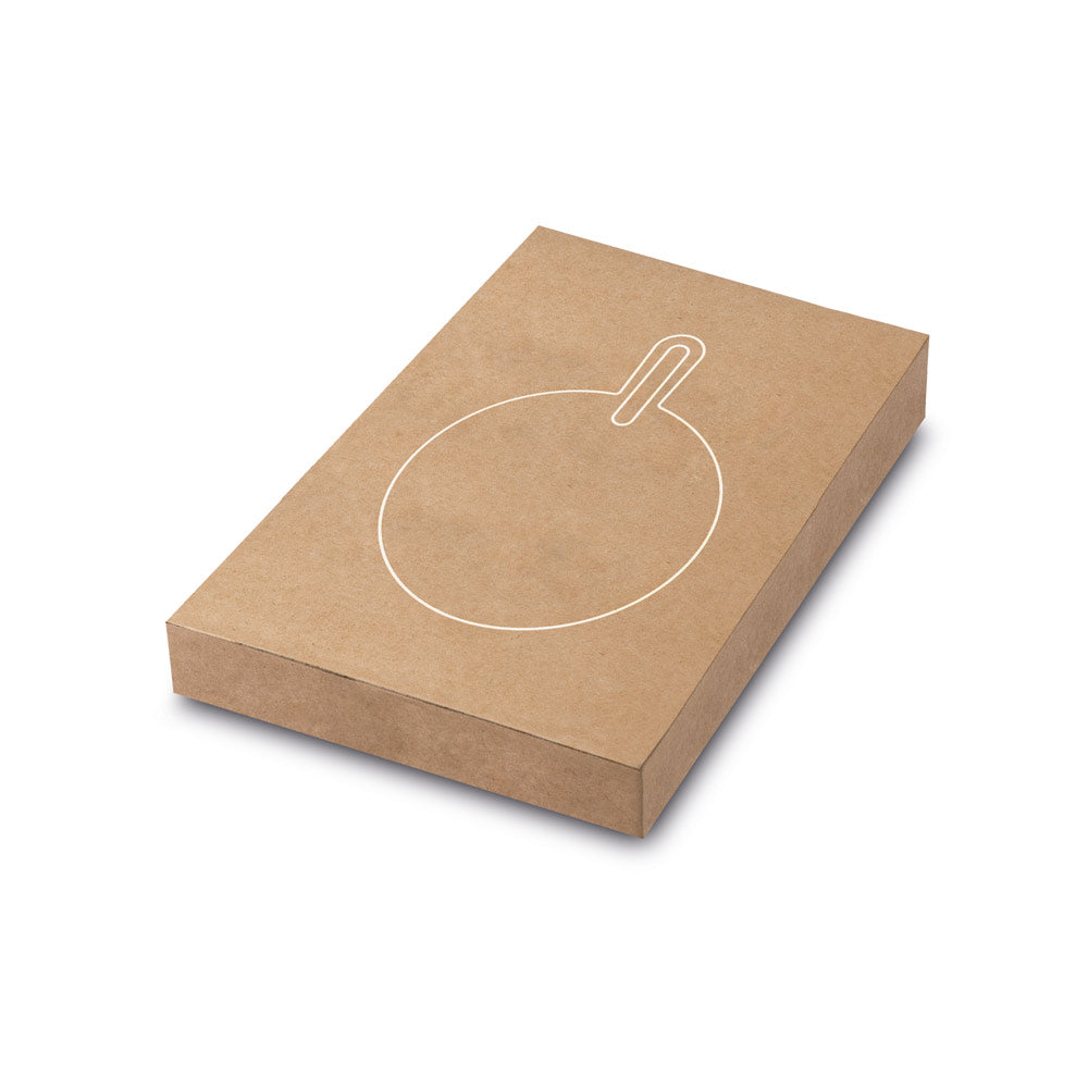 Circular bamboo board