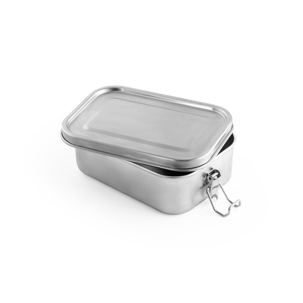 Lunch bag. Robust airtight box in stainless steel (90% recycled) 750 mL
