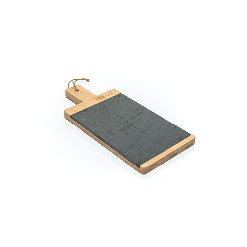 Bamboo board with slate 
