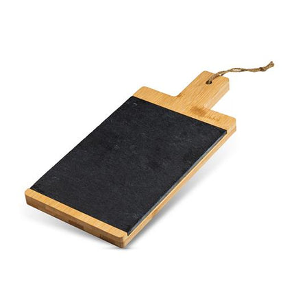 Bamboo board with slate 
