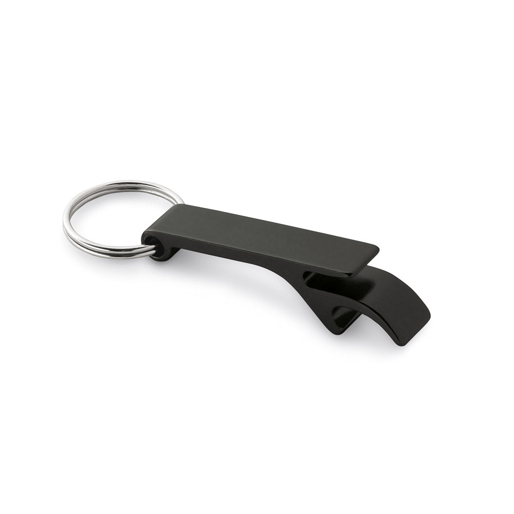 Keychain with capsule opener