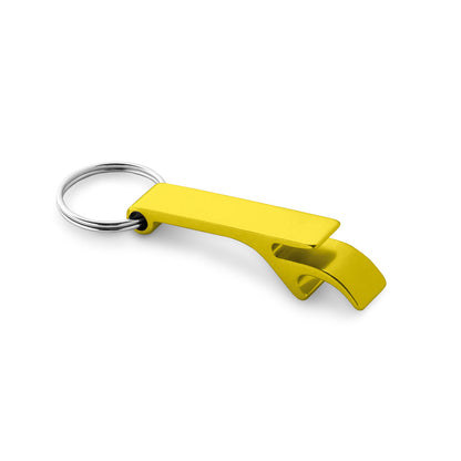 Keychain with capsule opener