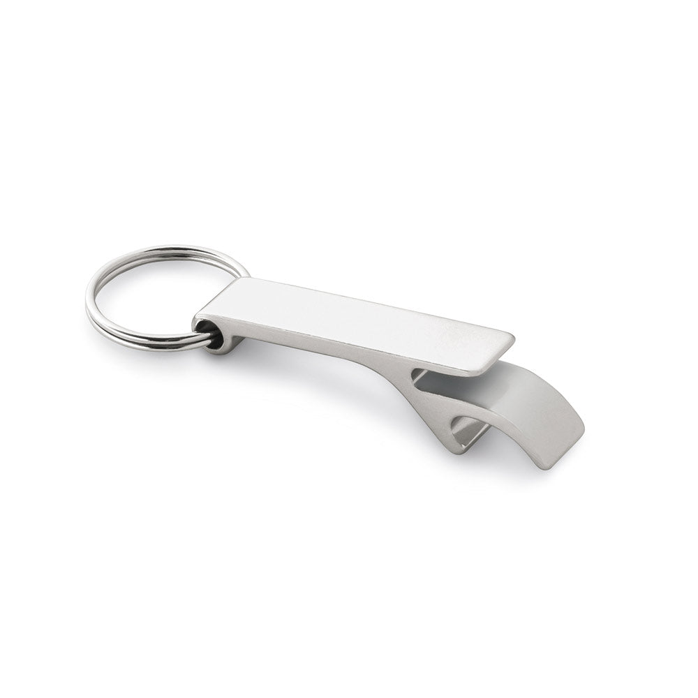 Keychain with capsule opener