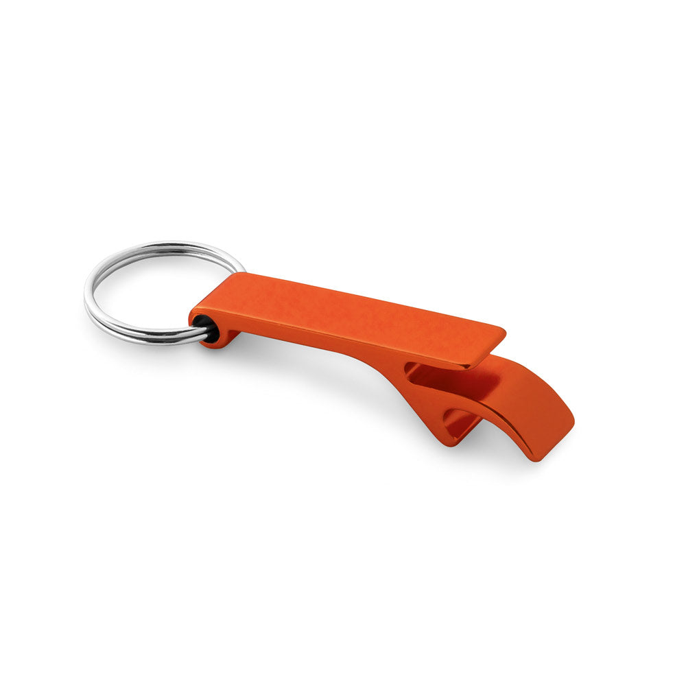Keychain with capsule opener