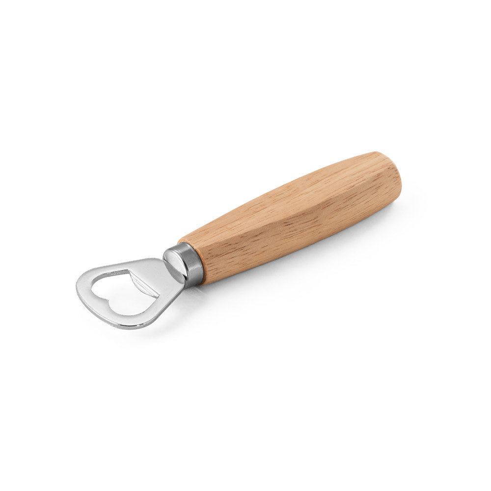 Metal and wood capsule opener