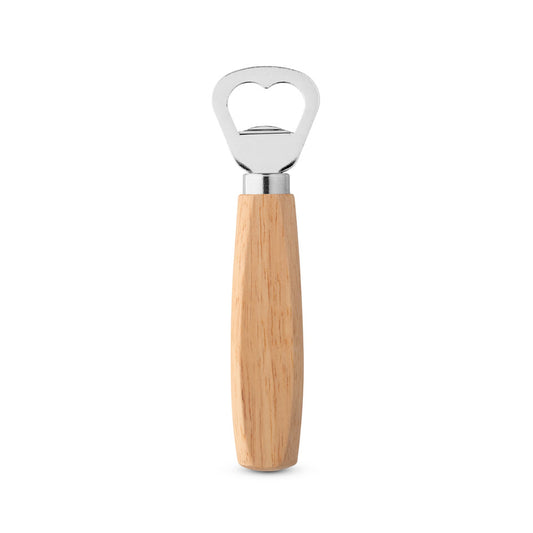 Metal and wood capsule opener
