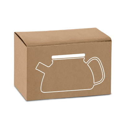 Borosilicate glass teapot with bamboo lid 750 mL