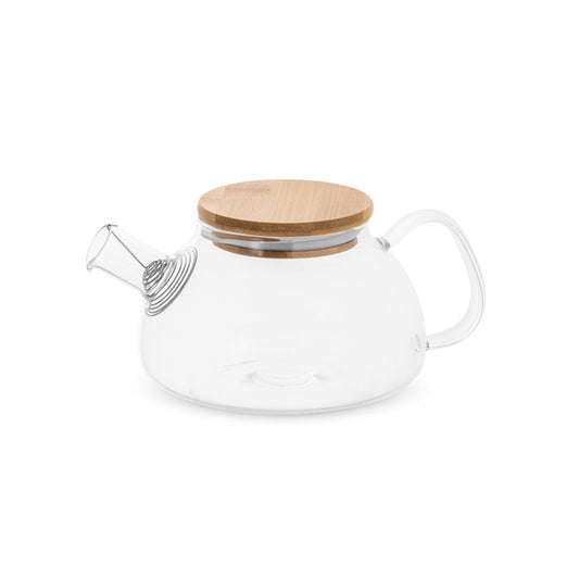 Borosilicate glass teapot with bamboo lid 750 mL