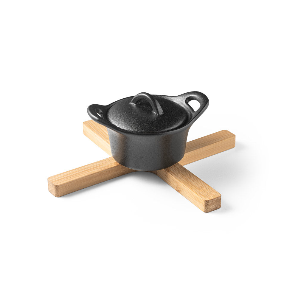 Bamboo pan base