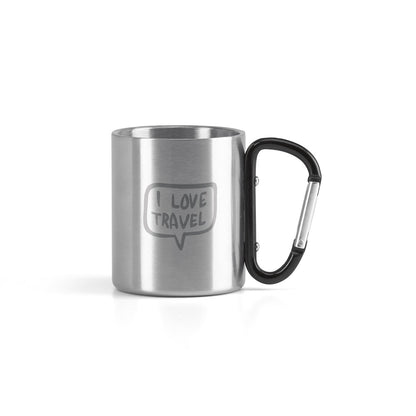 Caneca em aço inoxidável 230 mL