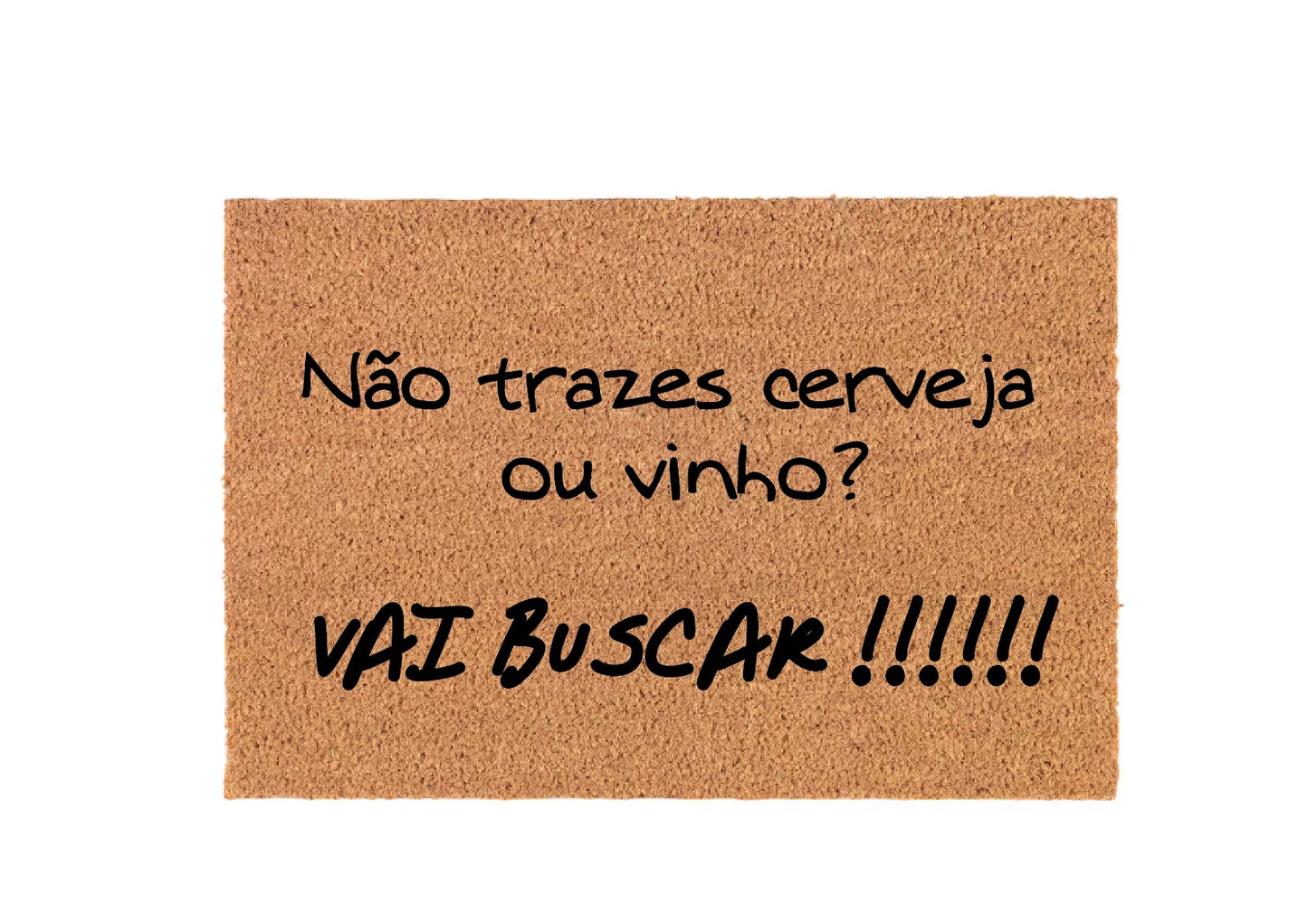 Tapete de entrada personalizável