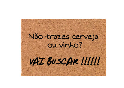 Tapete de entrada personalizável