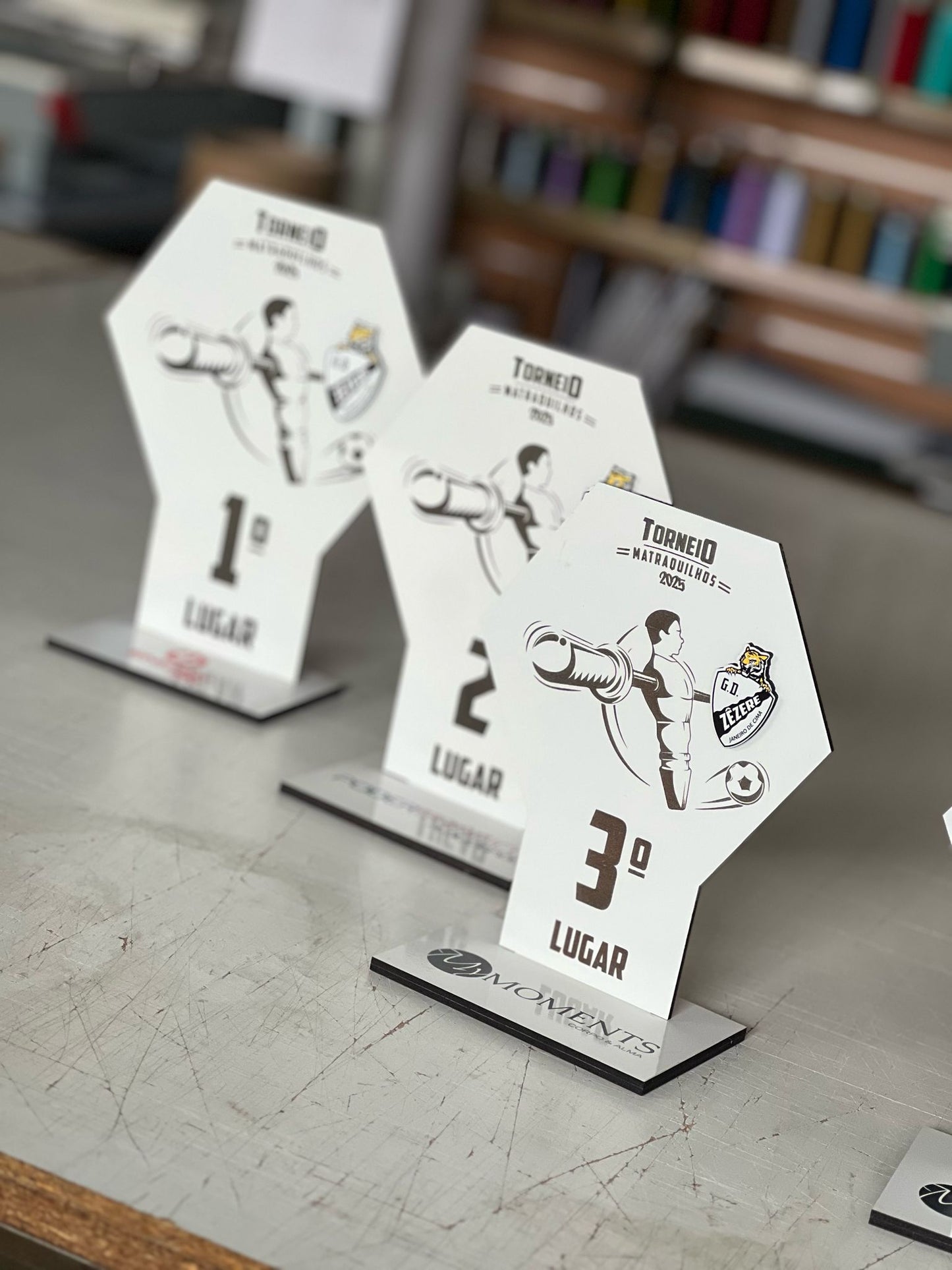 Troféus personalizados