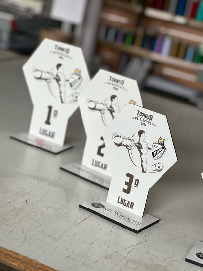 Troféus personalizados