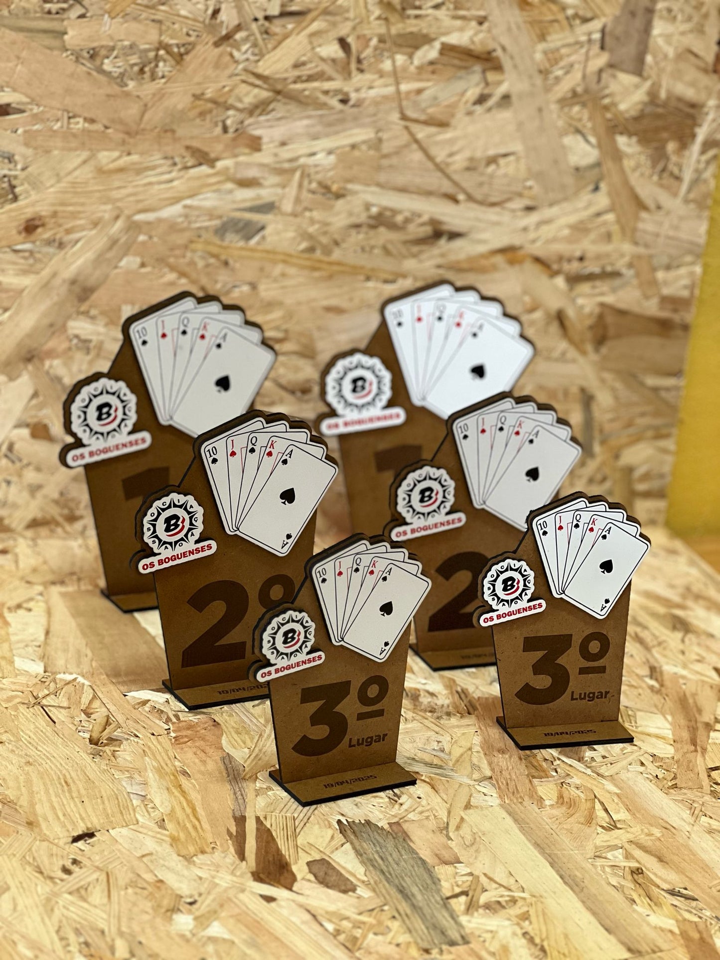 Troféus personalizados