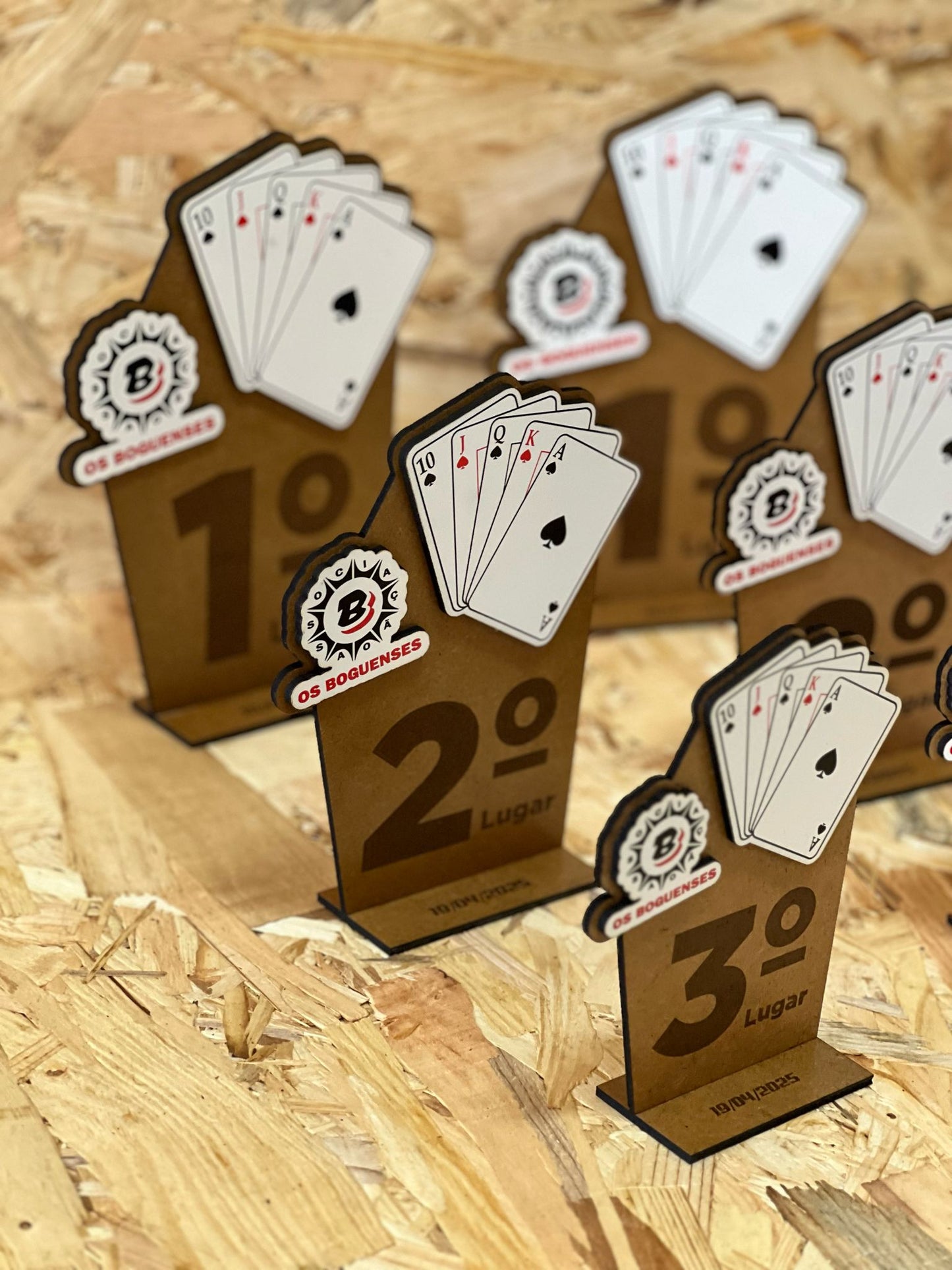 Troféus personalizados