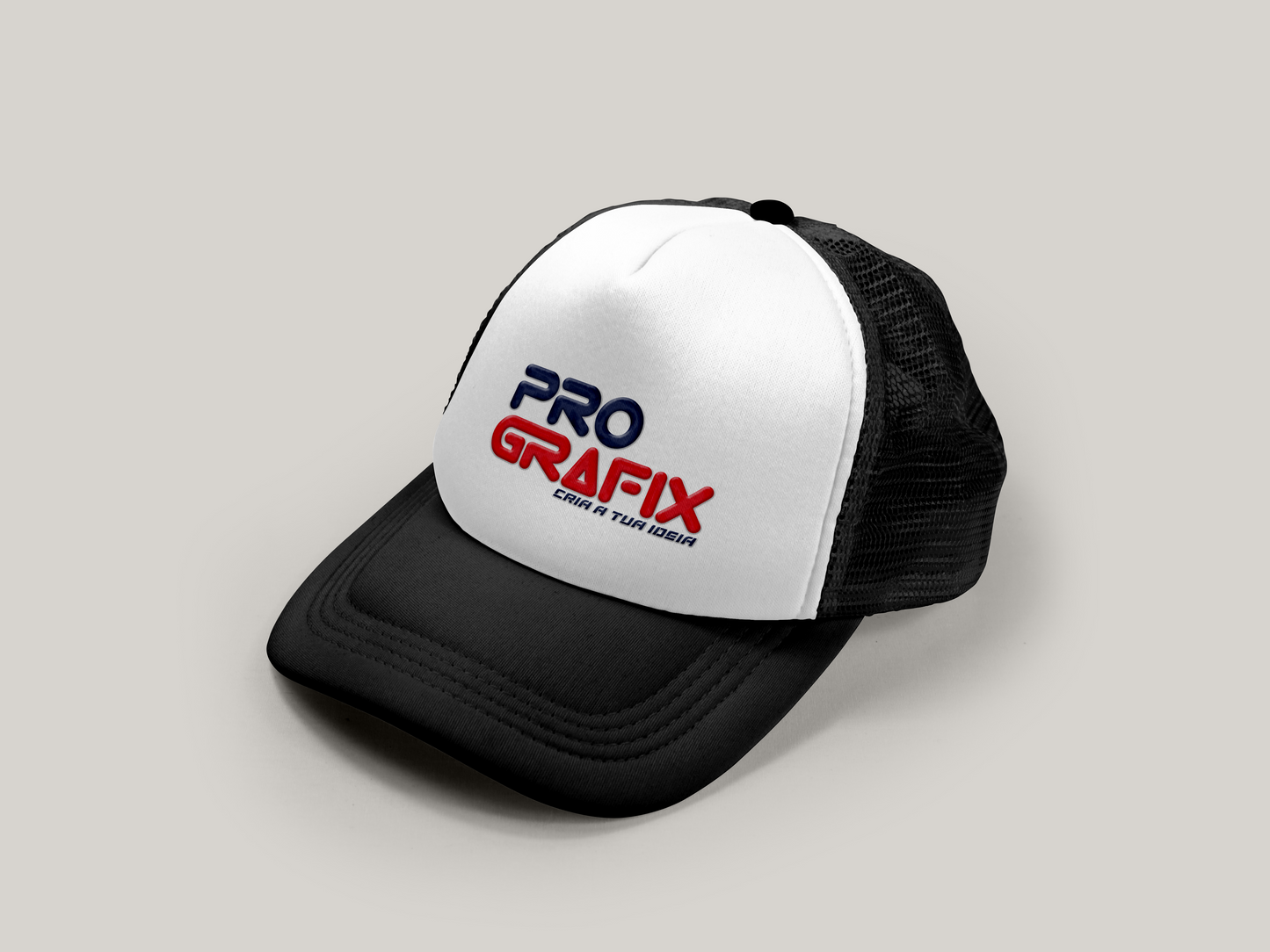 Polyester and mesh cap