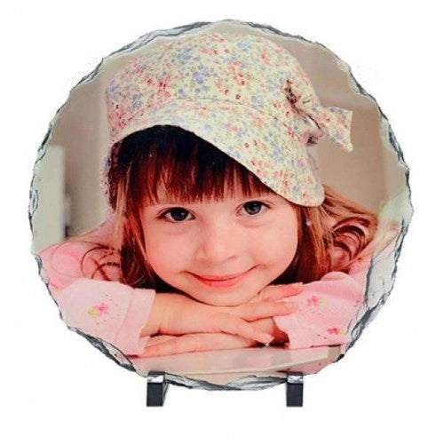 Pedra Forma Circular personalizável com foto